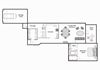 The Hickory - One Bedroom One Bathroom Floor Plan at The Village at Bridgewater, Bridgewater The Hickory - One Bedroom One Bathroom Floor Plan at The Village at Bridgewater, Bridgewater
